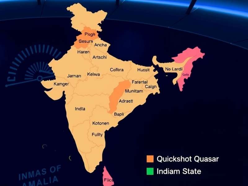Quickshot Quasar Popularity by Indian State